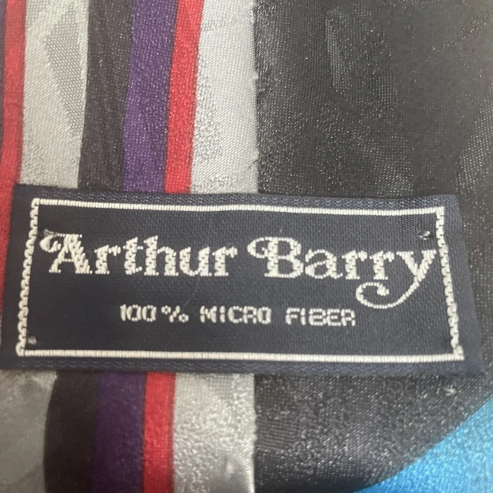 Arthur‎ Barry silk Necktie hand-sewn 56